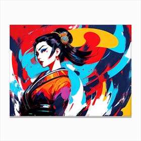 Asian Woman 13 Canvas Print