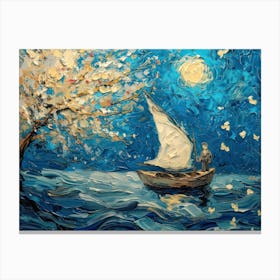 Contemporary Artwork Inspired By Vincent Van Gogh 11 Canvas Print