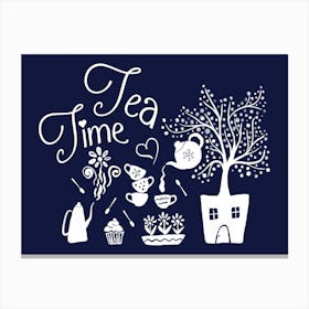 Tea Time Canvas Print