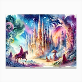 Fairytale Castle 3 Canvas Print