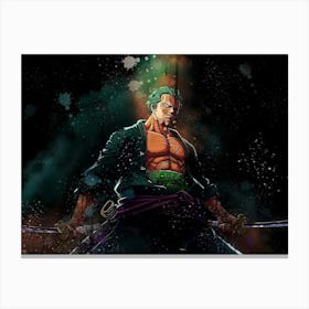 Swordsman Anime Canvas Print