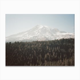 Mountain Peak Forest Canvas Print