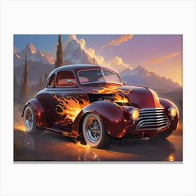 Chevrolet Fire 1 Canvas Print