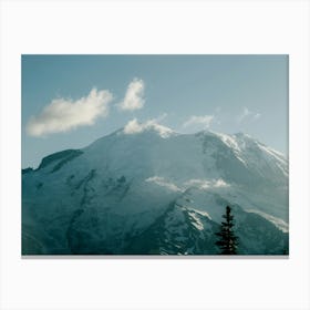 Blue Rainier Canvas Print