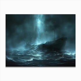 Stormy Sea Canvas Print