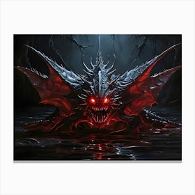 Demon Canvas Print