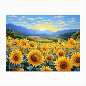 Sunflowers Canvas Print