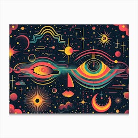 Psychedelic Art Canvas Print