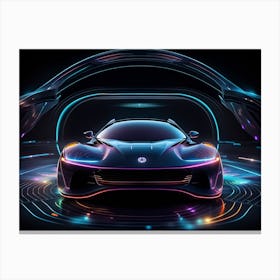 Futuristic Car 8 Canvas Print