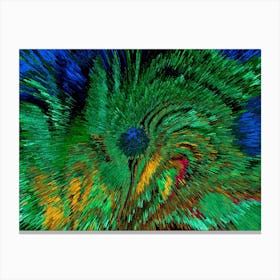 Acrylic Extruded Painting 31 Canvas Print