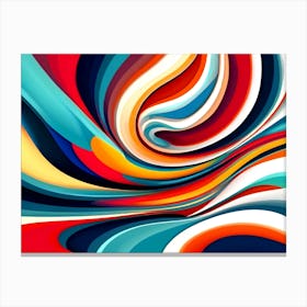 Abstract Abstract Painting Canvas Print