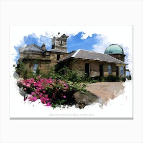 Sydney Observatory, Circular Quay & The Rocks, Sydney Canvas Print