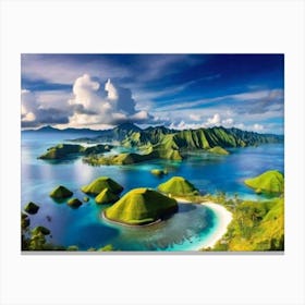 Islands Of Borneo Canvas Print