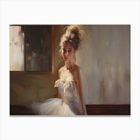 Ballerina Canvas Print