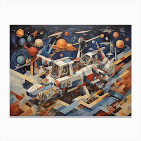 Spaceship 1 Canvas Print