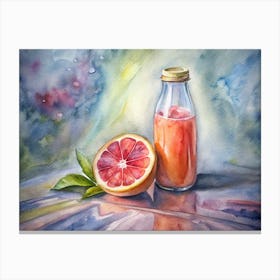 Grapefruit Juice Usa (1) Canvas Print