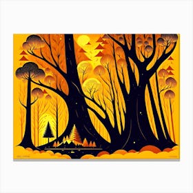 Forest 40 Canvas Print