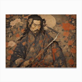 Samurai Warrior Canvas Print