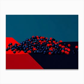 Pile Of Berries Canvas Print