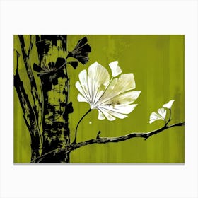 White Flower 2 Canvas Print