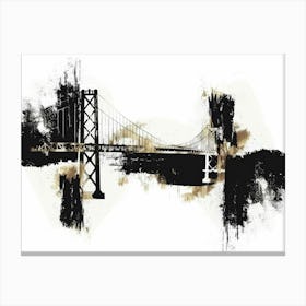 San Francisco Bay Bridge 1 Canvas Print