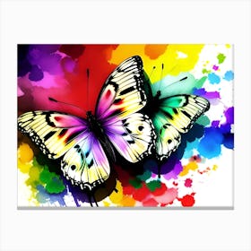 Butterfly Painting 11 Canvas Print