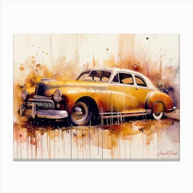 Vintage Oldtimer Car Canvas Print