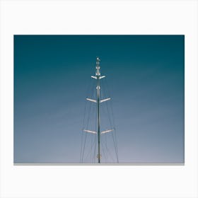 Sail Mast Canvas Print