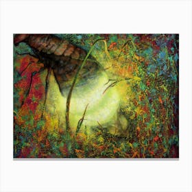Glow Worm Canvas Print