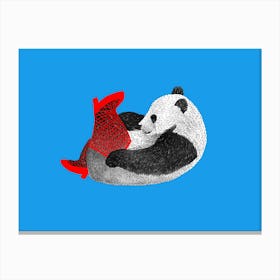 Party Panda Canvas Print