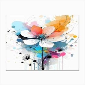 Flower Painting 6 Canvas Print