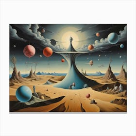 Saturn 4 Canvas Print