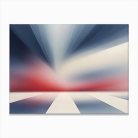 Abstract Background With A Burst Of Light And Color From The Center Canvas Print