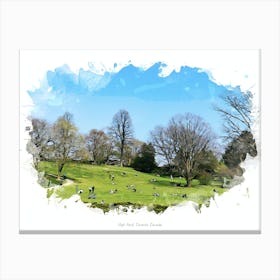 High Park, Toronto, Canada Canvas Print