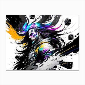 Splatter Art 1 Canvas Print