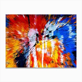 Abstract Painting, Abstract Painting, Abstract Painting Canvas Print