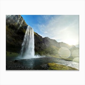 Seljalandsfoss Waterfall Canvas Print
