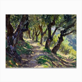 Olive Grove 1 Canvas Print