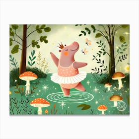 Frolicking in the Fairy Forest 1 Canvas Print