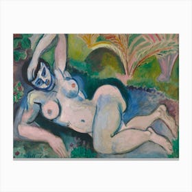 Blue Nude (Souvenir De Biskra), Henri Matisse Canvas Print
