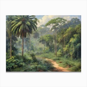 Tropical Forest 1 Canvas Print