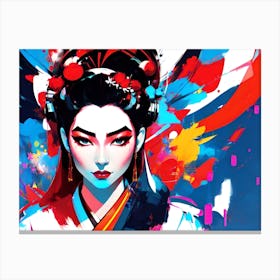 Geisha Girl 5 Canvas Print