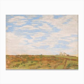 Landscape (1864–1866), Claude Monet Canvas Print