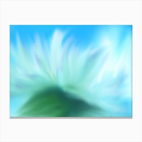 Abstract Flower blurred watercolor 1 Leinwandbild