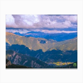 Cloudy Day In The Mountains 20191019 49pub Canvas Print