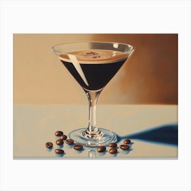 Espresso Martini Cocktail Canvas Print