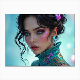 Chinese Beauty 5 Canvas Print