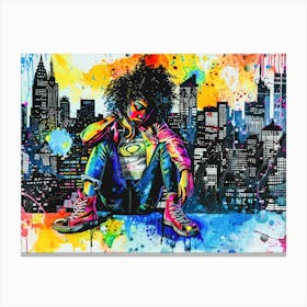 Little Miss Nobody - Urban Heritage Canvas Print