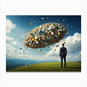 Explore The Concept Of Excessive Imagination Canvas Print