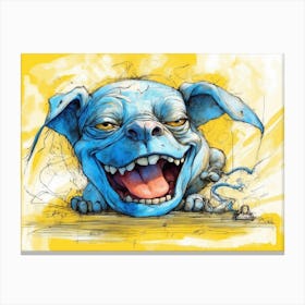 Sapphire Chuckles Canvas Print